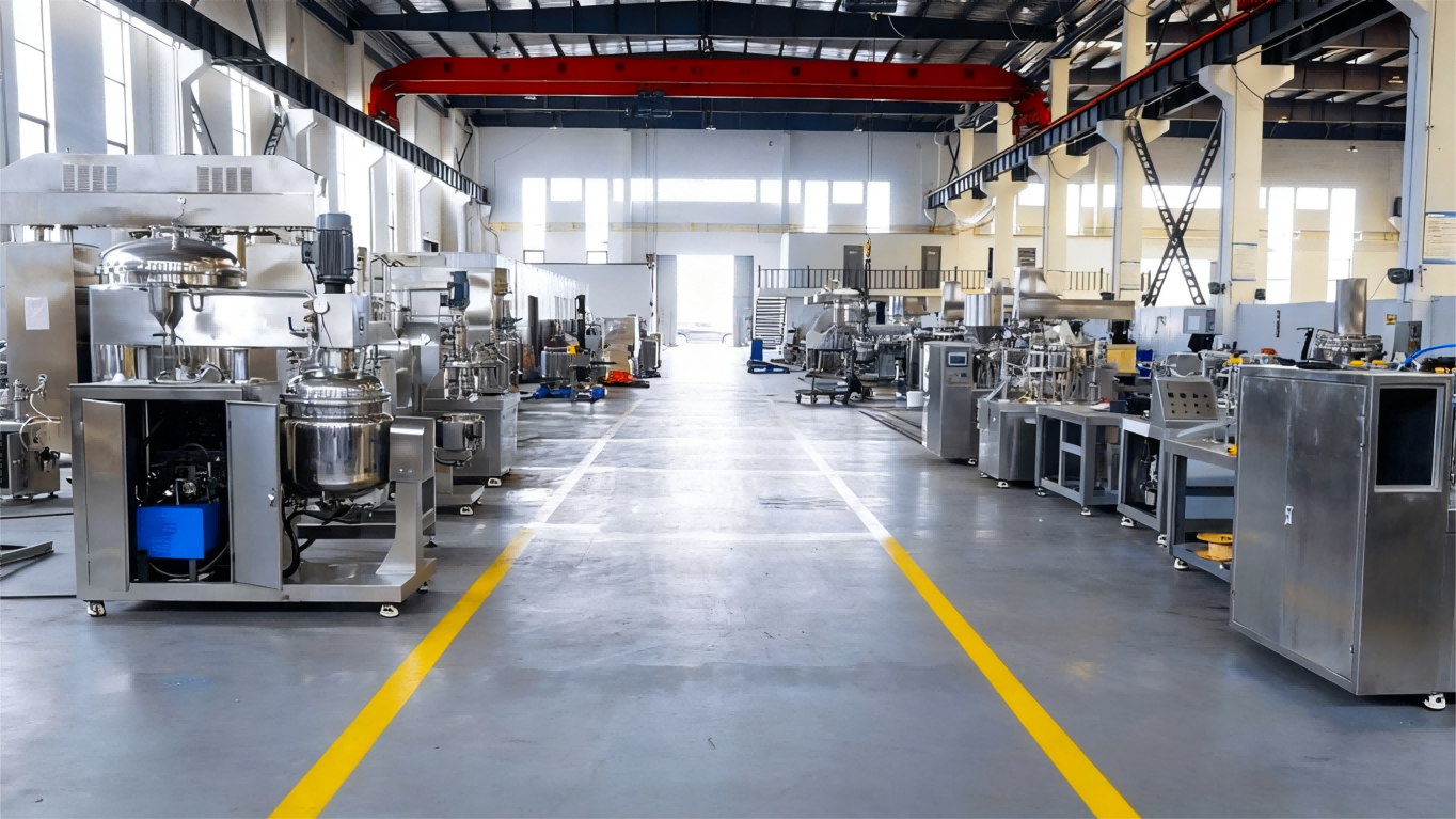 Jiangsu GangBen Mixer производитель: инновационные решения в области вакуумных эмульсирующих смесителей для премиум-индустрии