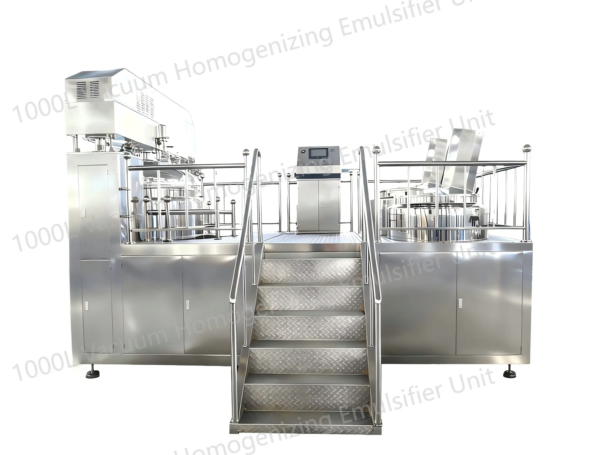 1000L вакуумный гомогенизирующий эмульгатор